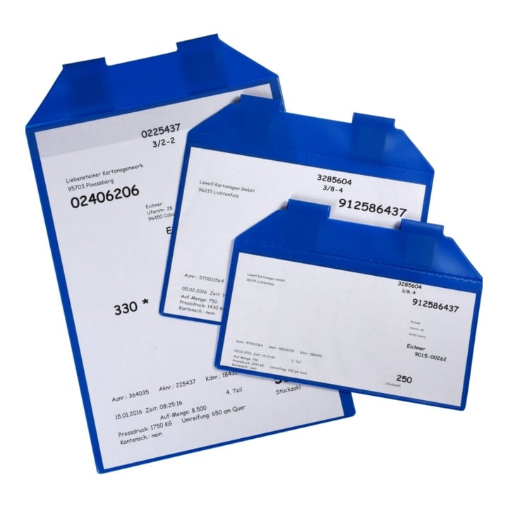 Eichner Pochette magnétique pour documents DIN A6