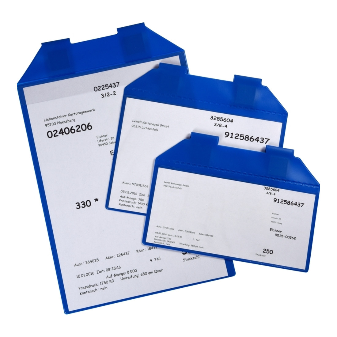 Eichner Pochette magnétique pour documents DIN A6