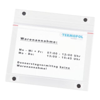Eichner Pochette magnétique PVC transparente A5 que