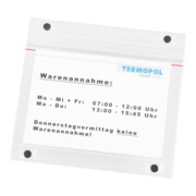 Eichner Pochette magnétique PVC transparente A5 que