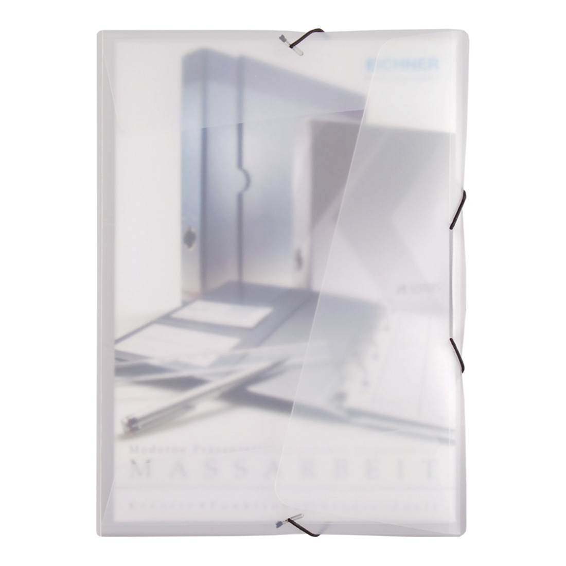 Eichner Chemises PP A4 avec 3 rabats et élastique d’angle