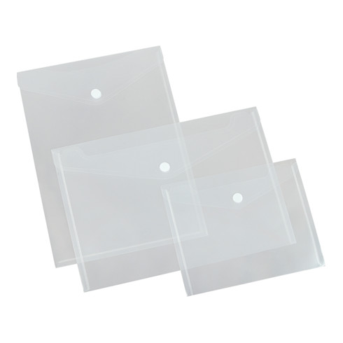 Eichner PP Dokumententasche 0,2 mm A4 quer mit K