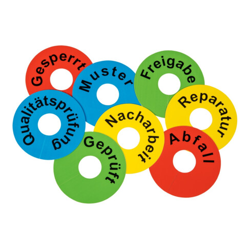 Eichner PVC-Anhänger REPARATUR, gelber Grund,