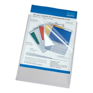 Eichner PVC-Dehnfaltentasche Oben offen 309 x 224 mm