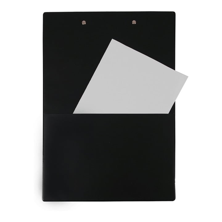Eichner PVC-Klemmbretter schwarz, 232 x 338 mm 5 St.