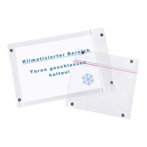 Eichner PVC-Magnetsichttasche transparent A5 que
