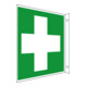 Eichner Rettungs-Fahnenschild Erste Hilfe Fahne-1