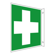 Eichner Rettungs-Fahnenschild Erste Hilfe Fahne