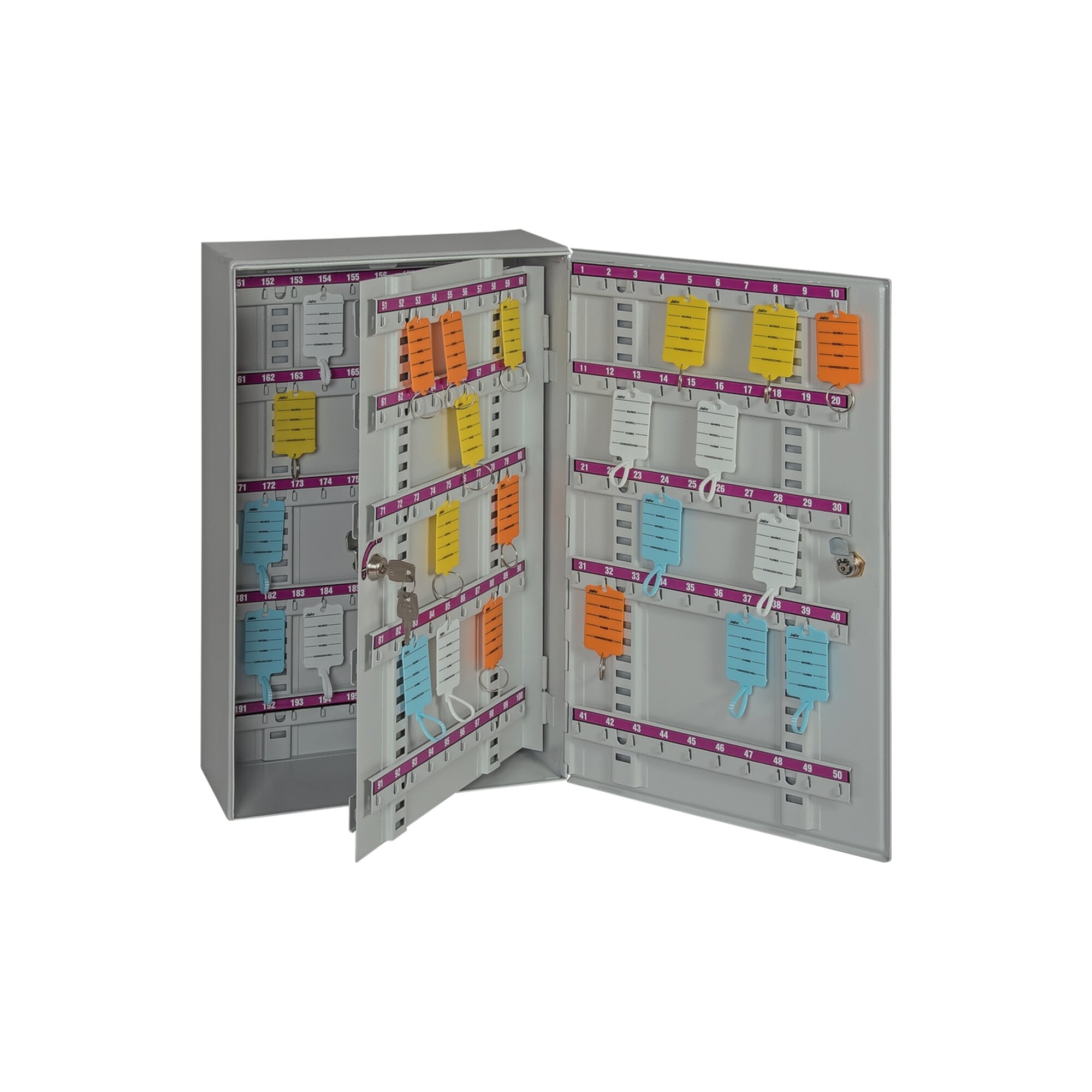 Eichner Schlüsselschrank aus Metall 520 x 300 x 130 mm