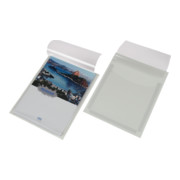 Eichner selbstklebende Tasche aus transparenter Vinyl-Folie DIN A4 10 Stk.
