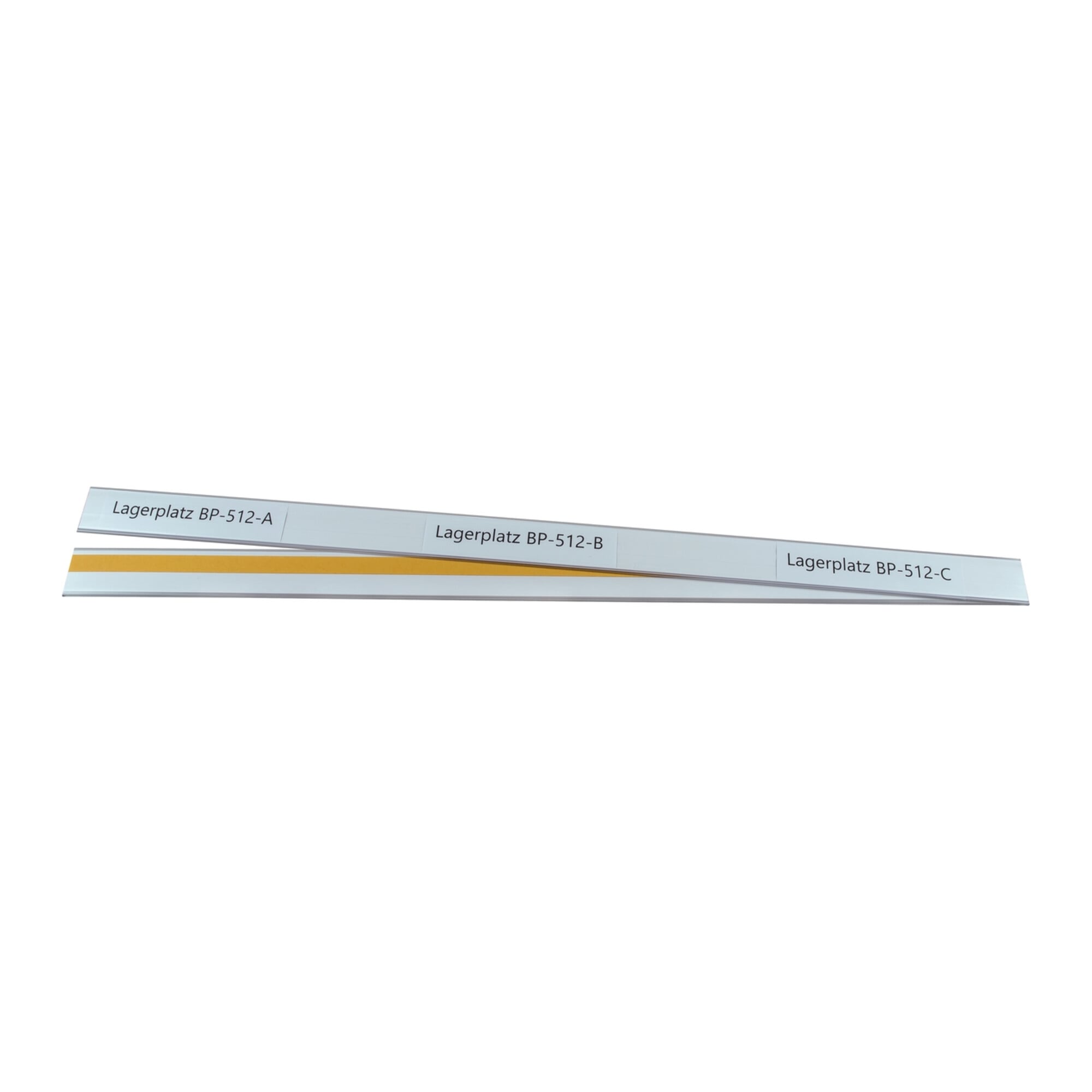 Eichner Selbstklebender Etikettenhalter aus PVC 54 x 1000 mm