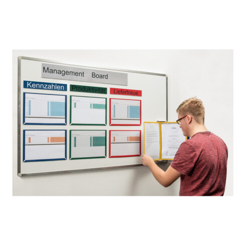 Eichner Sichttafelhalter für Whiteboards