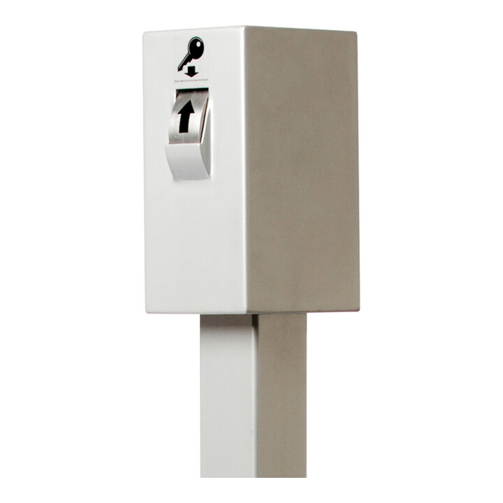 Eichner Sockel zur Montage einer Schlüssel-Annahme Dropbox