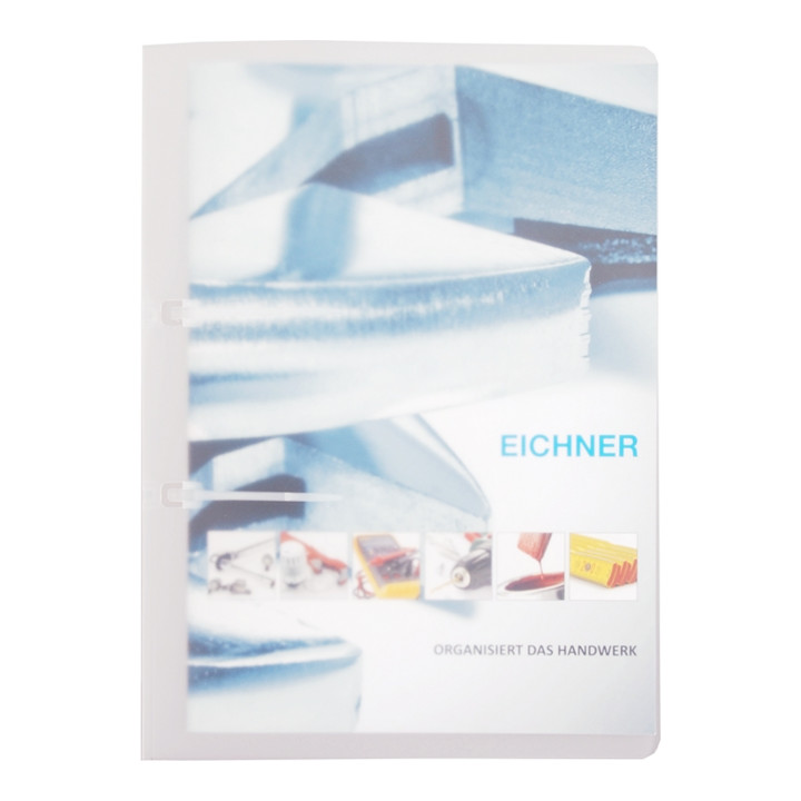 Eichner STRIP-HEFTER A4/2ST WEISS, VE = 10 Stück