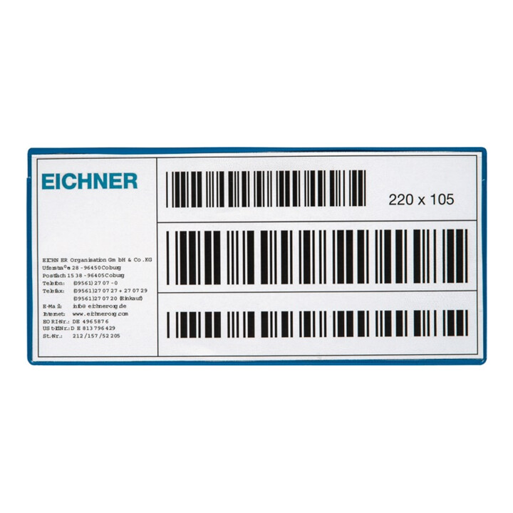 EICHNER Busta per etichette B220×A105mm magnetica 10 pz./conf.