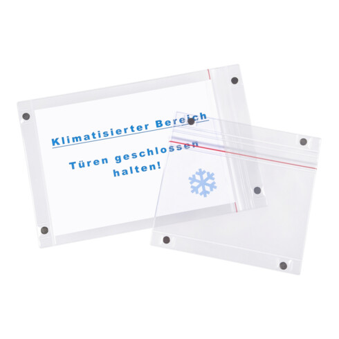 Eichner Transparente Magnettasche