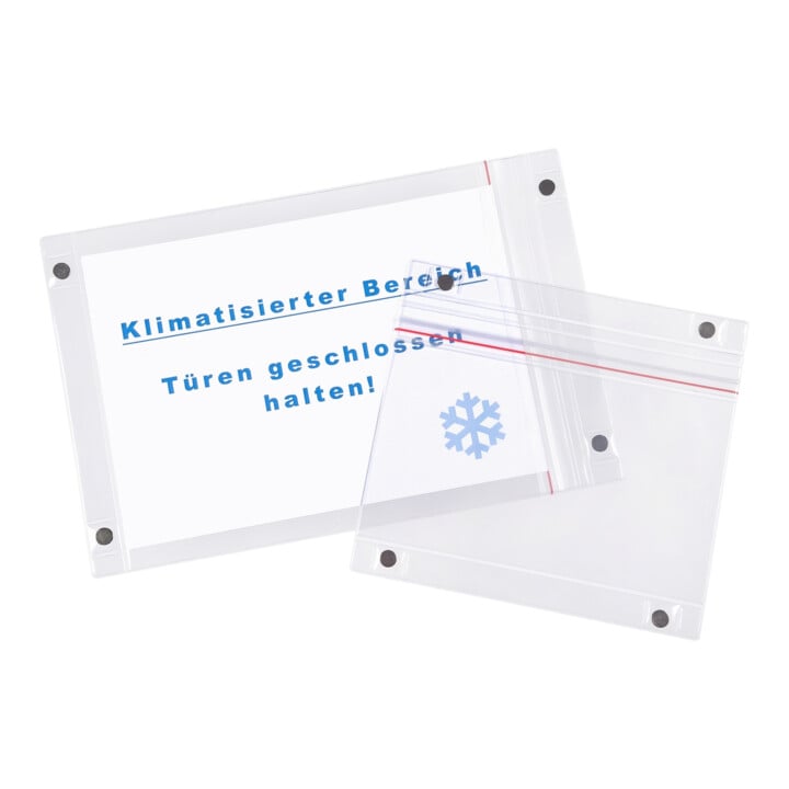 Eichner Transparente Magnettasche