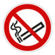 Eichner Verbotsschild Rauchen verboten 10 cm PVC-1
