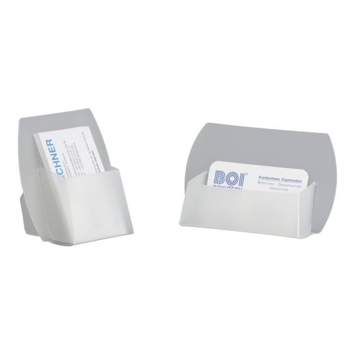 Eichner Visitenkartenbox Hochformat (60 mm), 0,8 mm PP-transparent