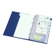 Eichner Visitenkartenbuch, schmal mit Register-4