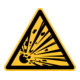 Eichner Warnschild Explosionsgefährliche Stoffe Alu-1