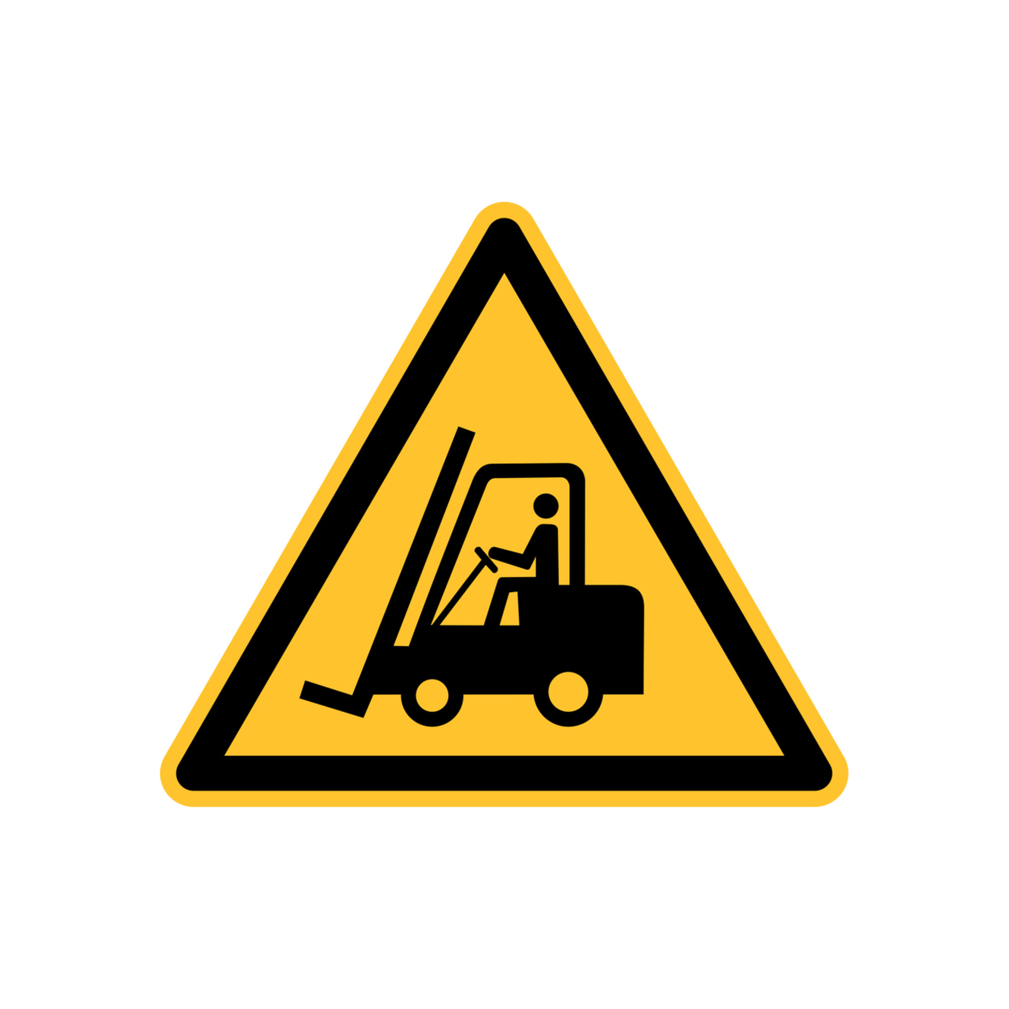 Eichner Warnschild Warnung vor Flurförderfahrzeugen