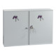 Eichner Zweitüriger Schlüsselschrank aus Metall 520 x 600 x 130 mm-3