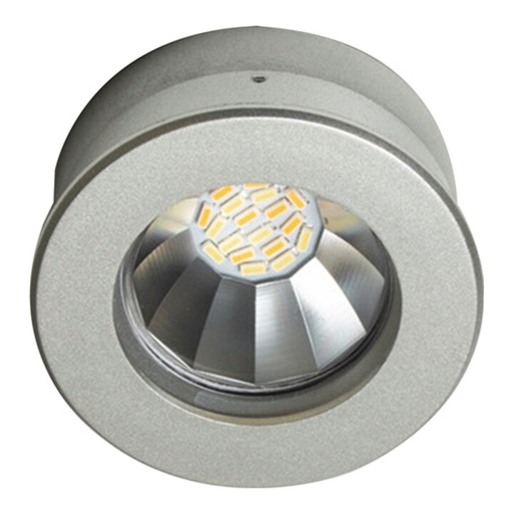 Einbauspot Super Spot S Emotion 12 V 2 W Rahmenfarbe Alu.L&S