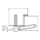 Einbohrband BAKA B 1-15 2-teilig  topzink 40kg DIN L/R Holztüren-2