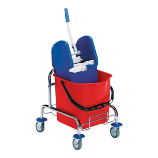 Einfachfahreimer chromé, 1x25l