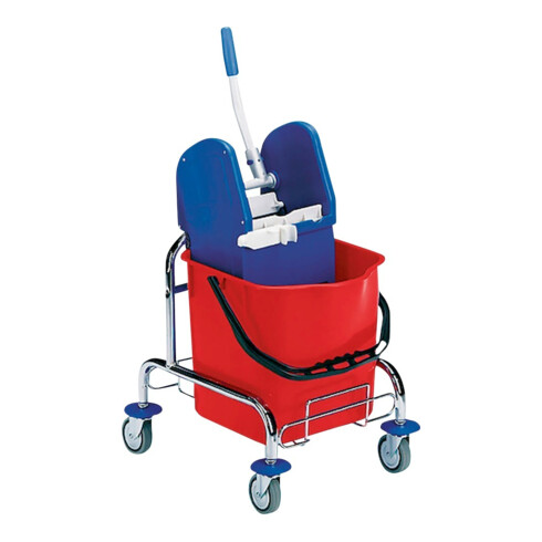 Einfachfahreimer chromé, 1x25l