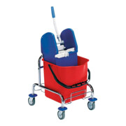 Einfachfahreimer chromé, 1x25l
