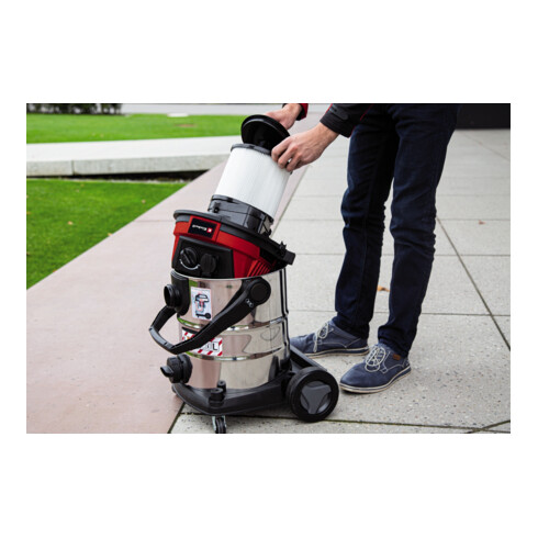 Einhell Accessoires pour aspirateurs eau et poussières Filtre plissé pour classe de poussière L