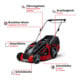 Einhell Accu Grasmaaier GE-CM 43 Li M Kit (2x4.0Ah)