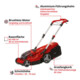 Einhell Accu Grasmaaier RASARRO 36/38 (2x4 Ah)-2