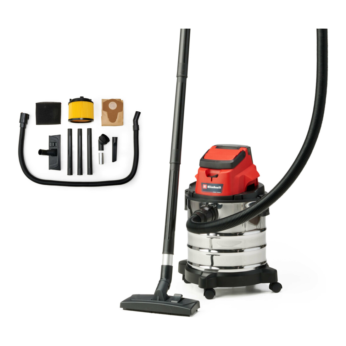 Einhell Accu Nat-Droogzuiger TC-VC 18/20 Li S-Solo