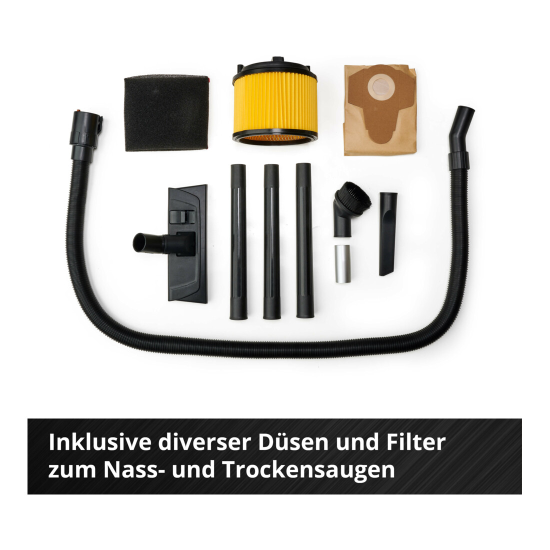 Einhell Accu Nat-Droogzuiger TC-VC 18/20 Li S-Solo
