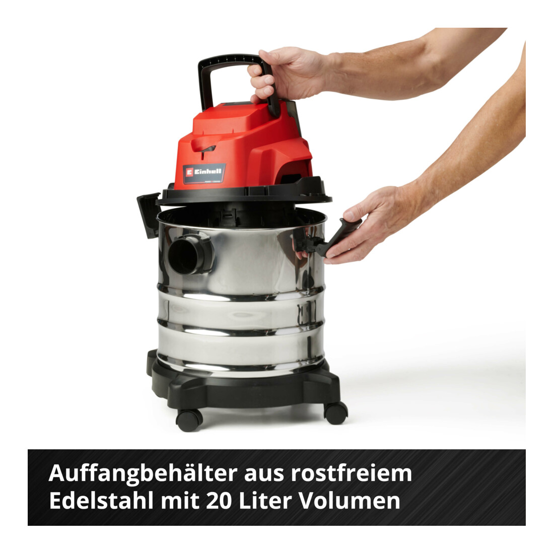 Einhell Accu Nat-Droogzuiger TC-VC 18/20 Li S-Solo