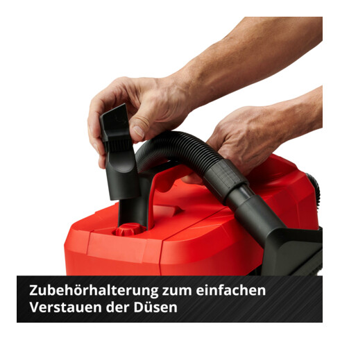 Einhell Accu Nat-droogzuiger TE-VC 18/10 Li-Solo
