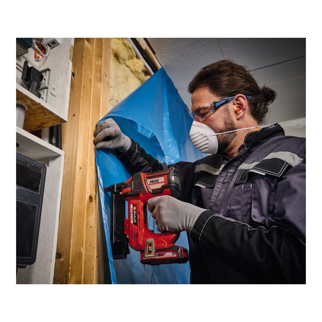 Einhell Agrafeuse sans fil FIXETTO 18/38 S