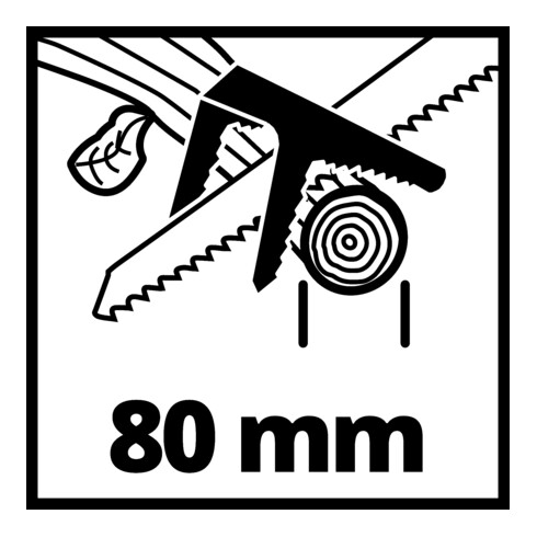 Einhell Akku-Astsäge GE-GS 18/150 Li-Solo