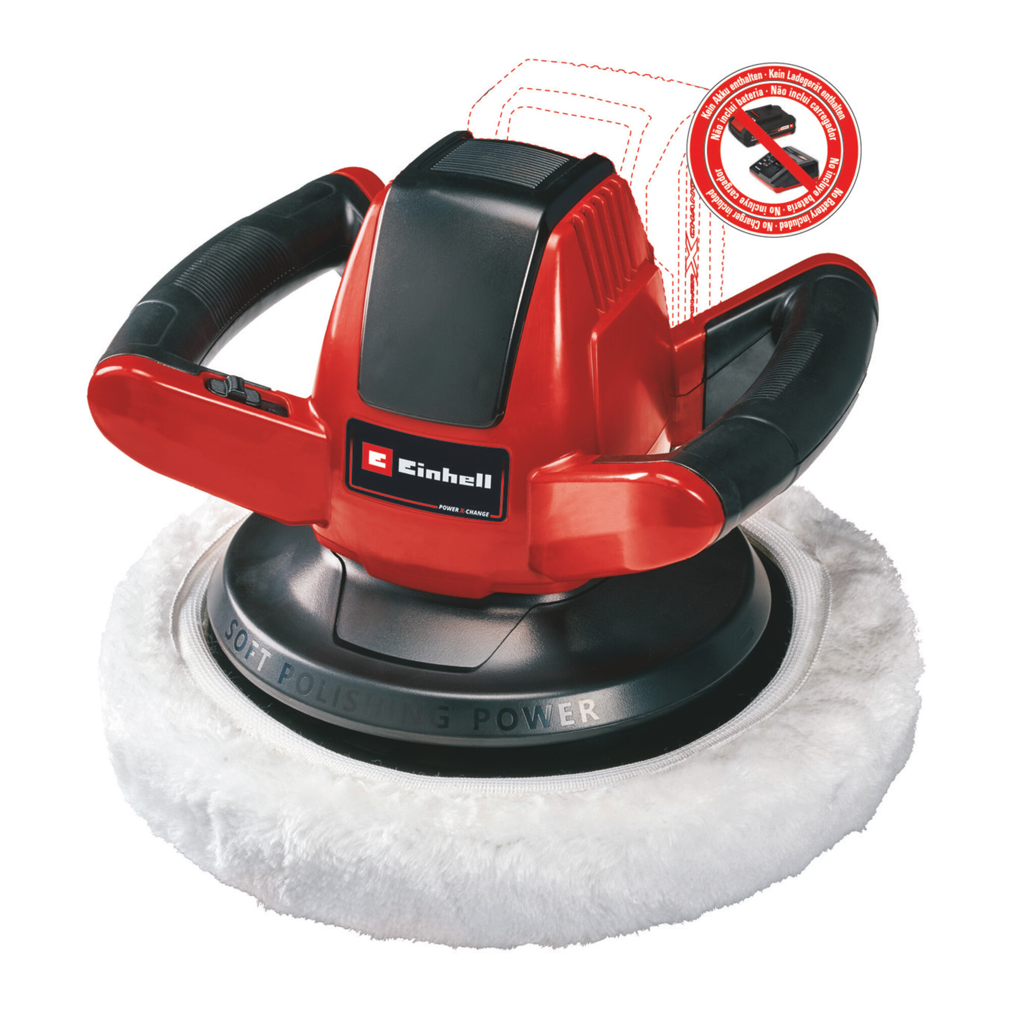 Einhell Akku-Autopoliermaschine CE-CB 18/254 Li-Solo