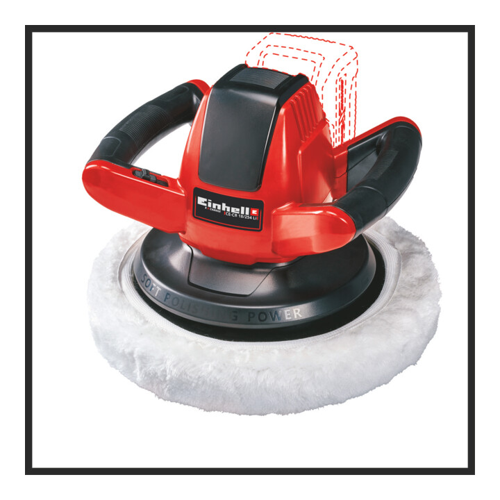 Einhell Akku-Autopoliermaschine CE-CB 18/254 Li-Solo