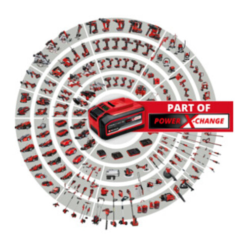 Einhell Akku-Bodenhacke GE-CR 18/20 Li E - Solo
