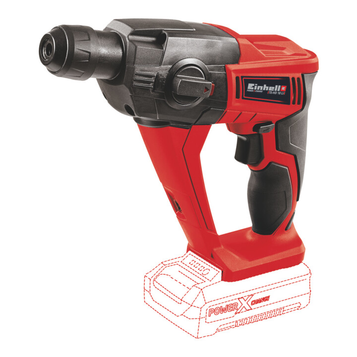 Einhell Akku-Bohrhammer TE-HD 18 Li-Solo