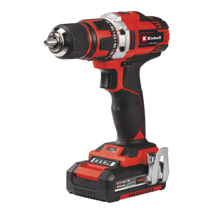 Einhell Akku-Bohrschrauber TE-CD 18/40-1 Li (2x1,5 Ah)