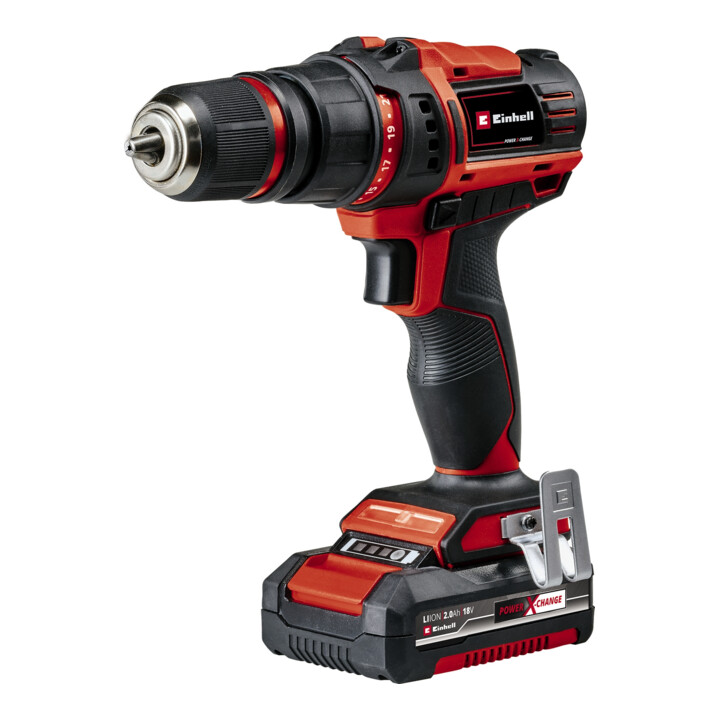 Einhell Akku-Bohrschrauber TE-CD 18/45 3X-Li +22 1x2,0Ah