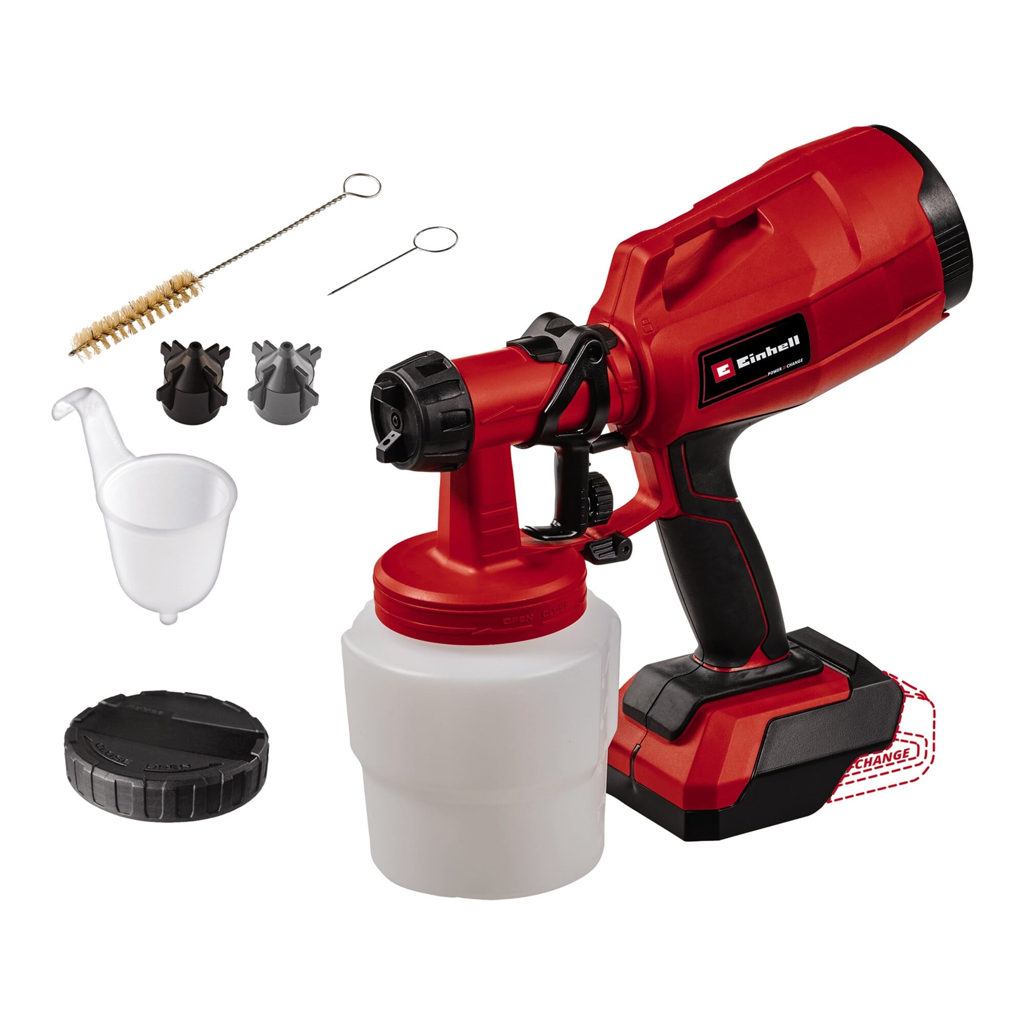 Einhell Akku-Farbsprühsystem(Sprühpi.) TC-SY 18/60 Li-Solo