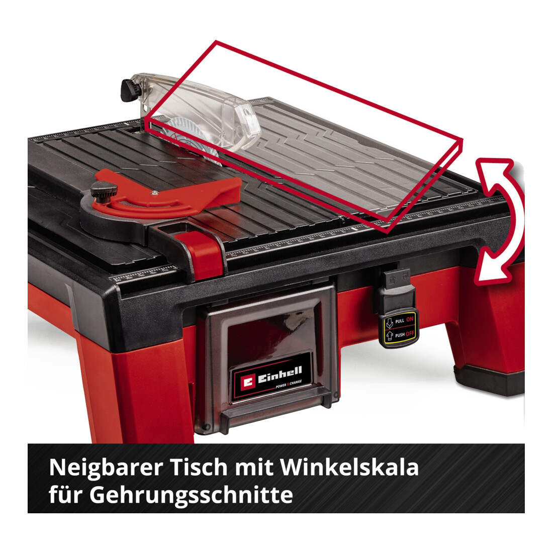 Einhell Akku-Fliesenschneidmaschine TE-TC 18/115 Li-Solo