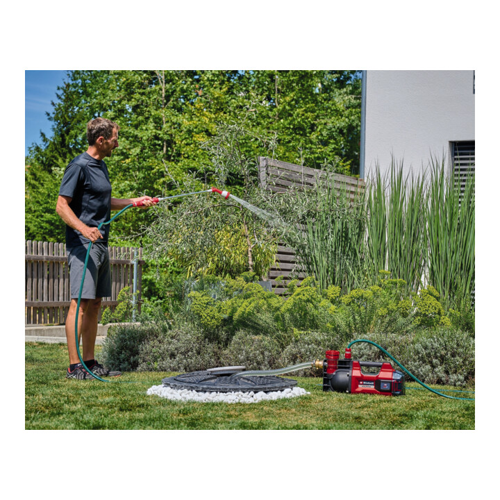 Einhell Akku-Gartenpumpe AQUINNA 36/38 F LED